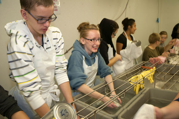 Putting faith in action through meat canning