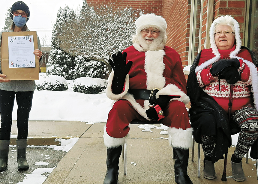 Churches work together to serve curbside Christmas dinner