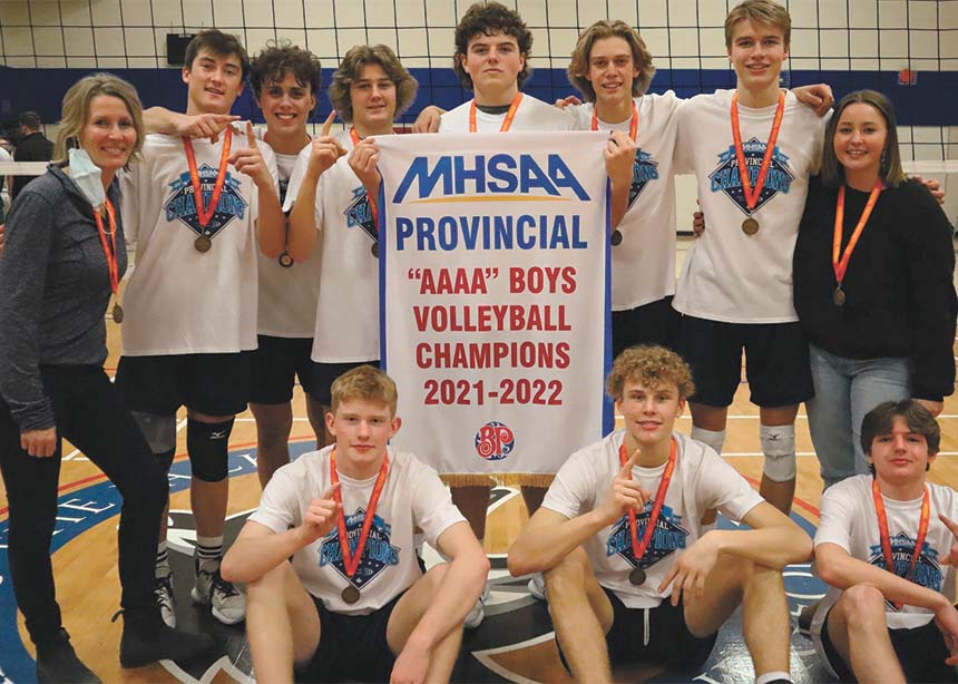 Westgate volleyballers win first provincial title since ’78