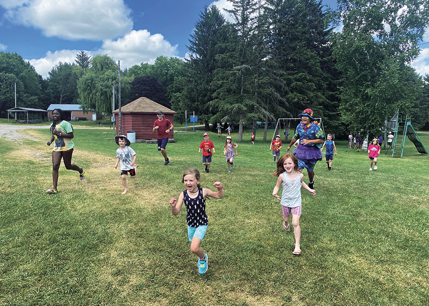 Connecting with faith at camp