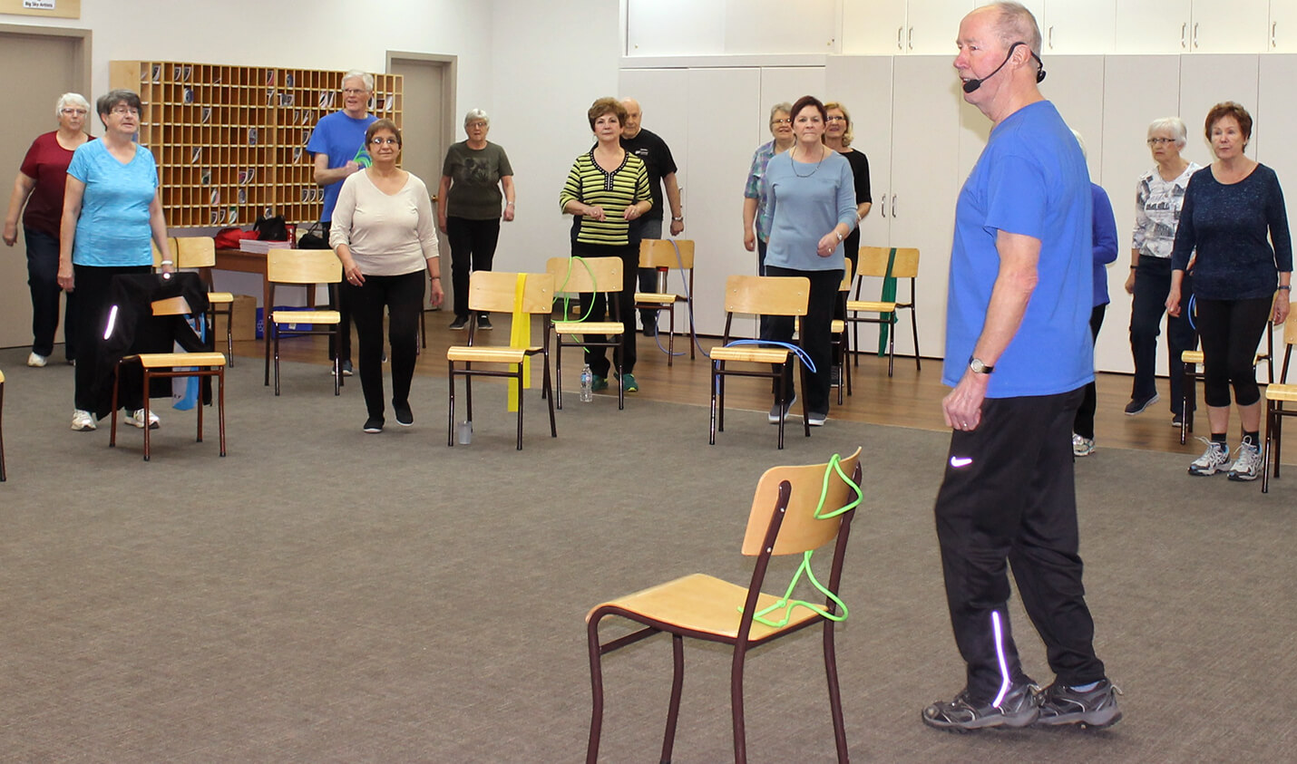 Church opens doors to exercise club