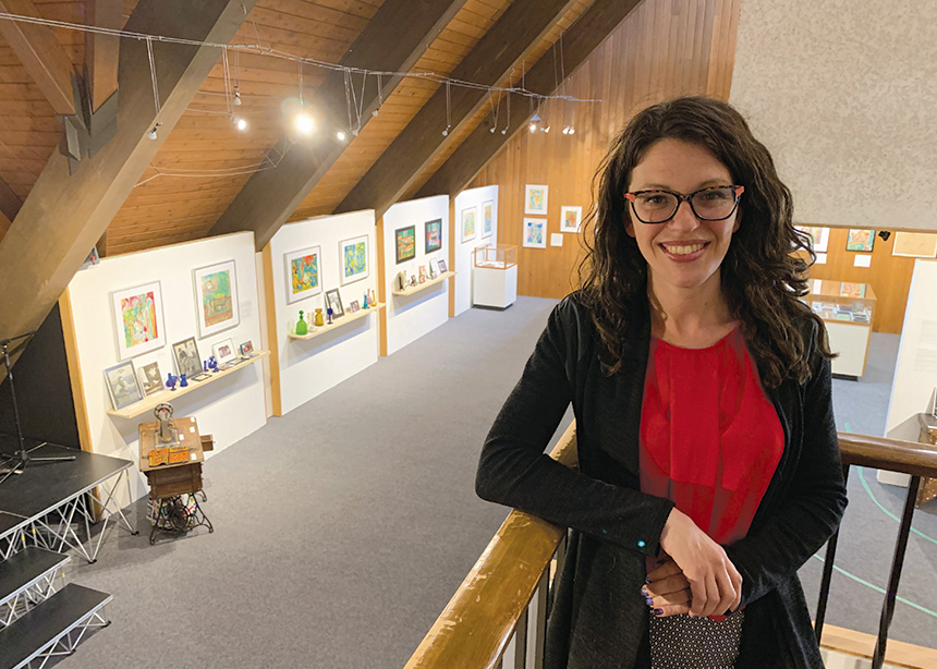 Gallery curator aims to explore the world, share stories