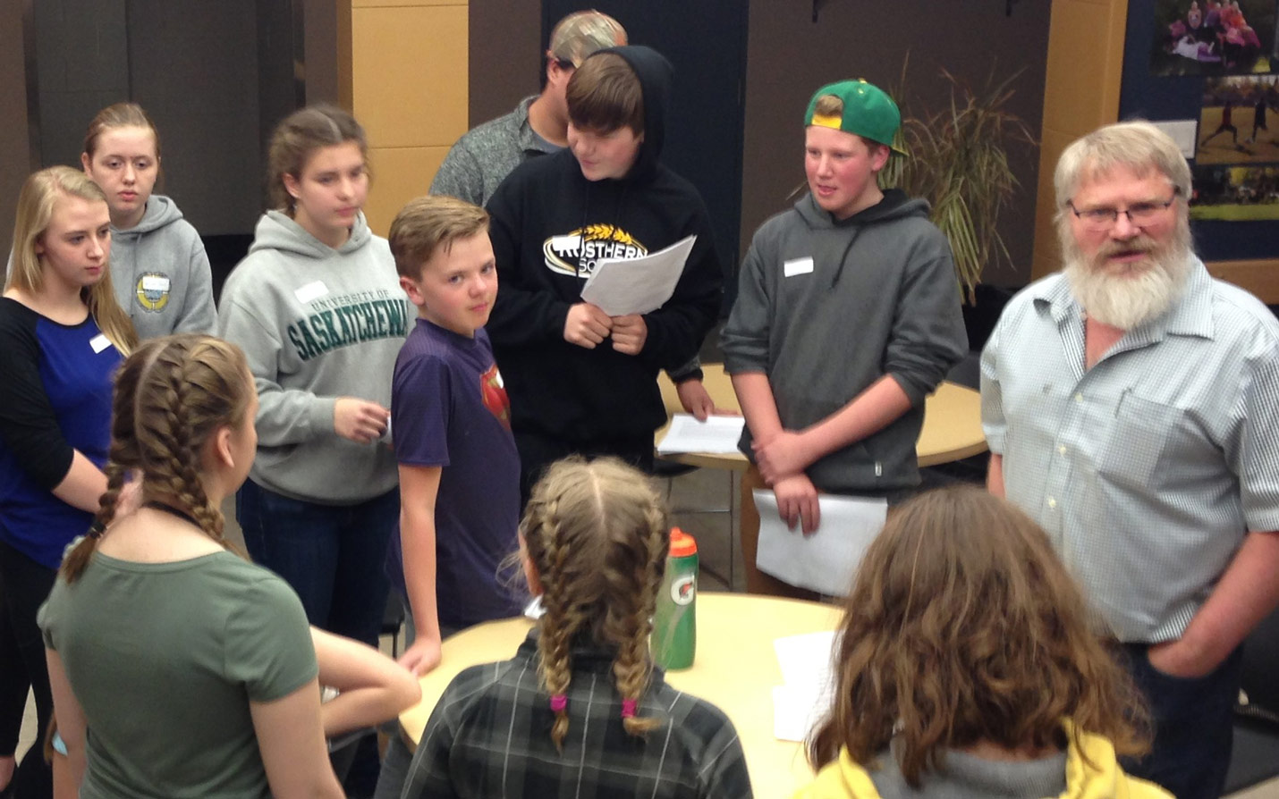 Saskatchewan youth honour the earth all night