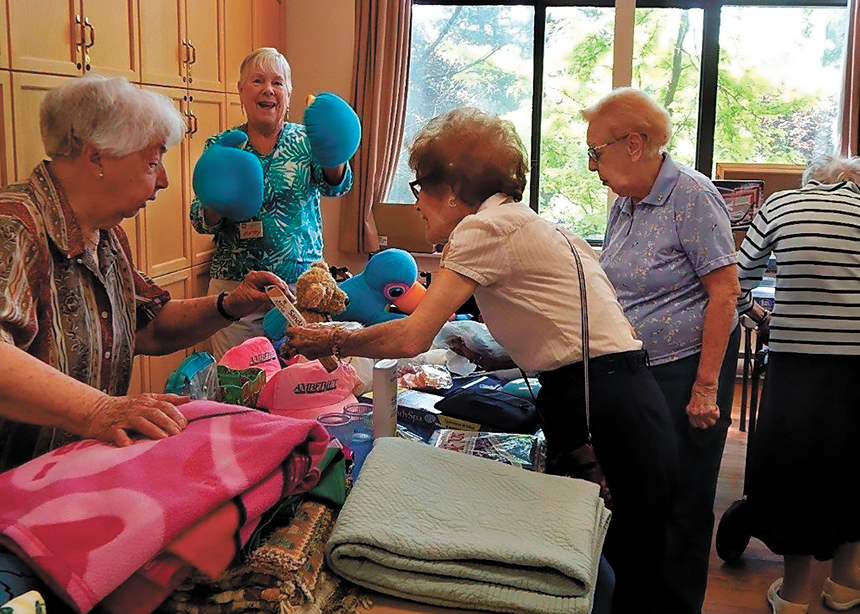 An indoor yard sale says a lot about St. Clair O’Connor