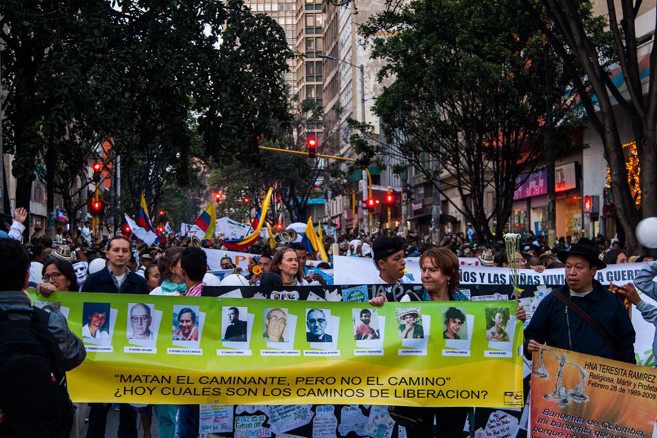 Walking together for peace in Colombia