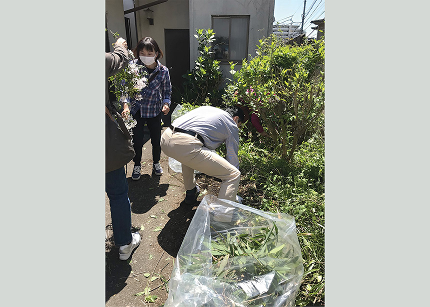 Connections, cleanup and construction in Japan