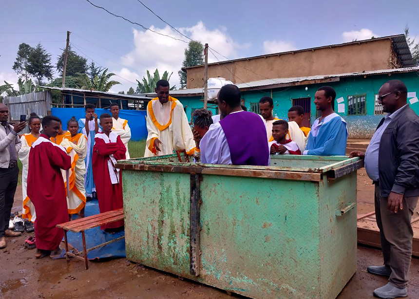 Ex-prisoners plant church