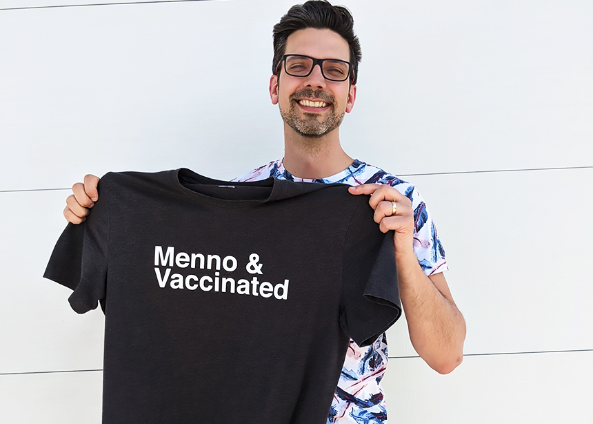 T-shirts encourage Mennos to get vaccinated