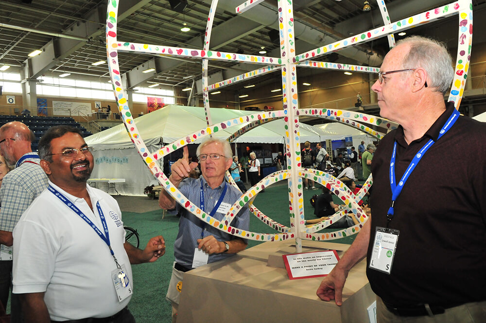 Global Church Village invites visitors to leave their mark