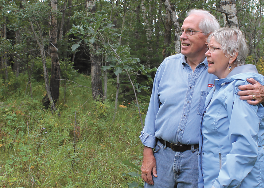 Planting trees, nurturing a dream