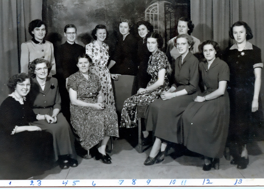 Helena Kruger’s sewing class