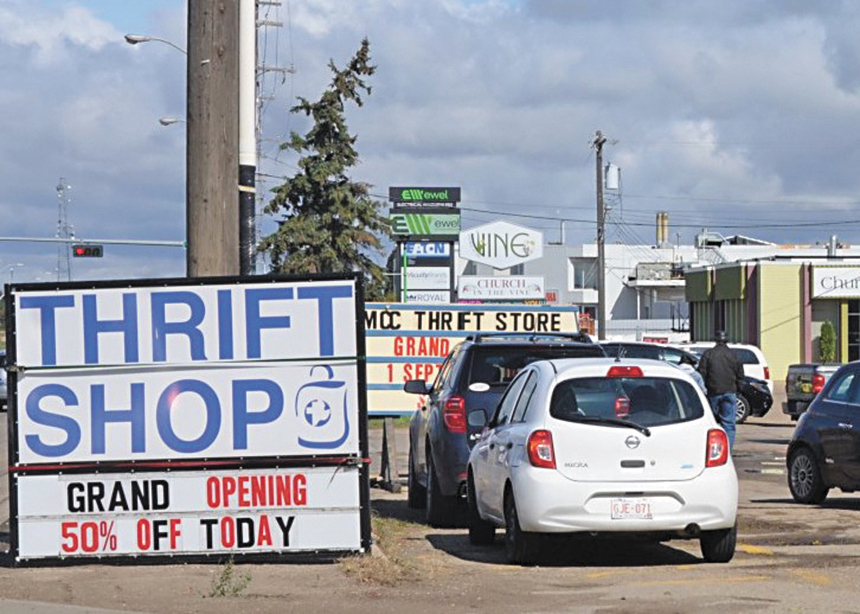 Grand opening for Edmonton MCC Thrift Shop