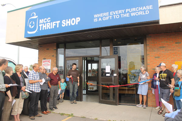 Edmonton thrift store grand opening