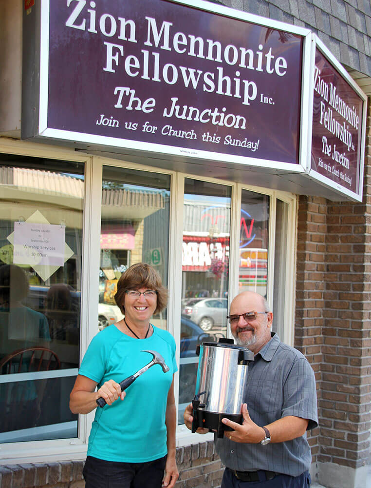 Zion Mennonite Fellowship lends a hand to its neighbours