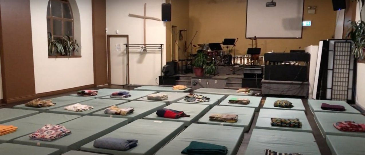 Watch: MCEC church helps Montreal’s homeless