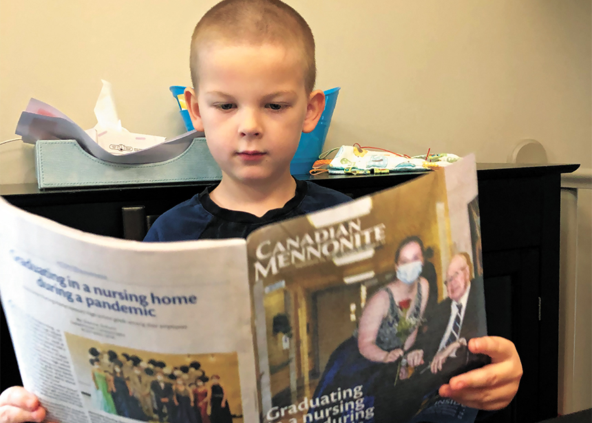 Young reader likes story about seniors