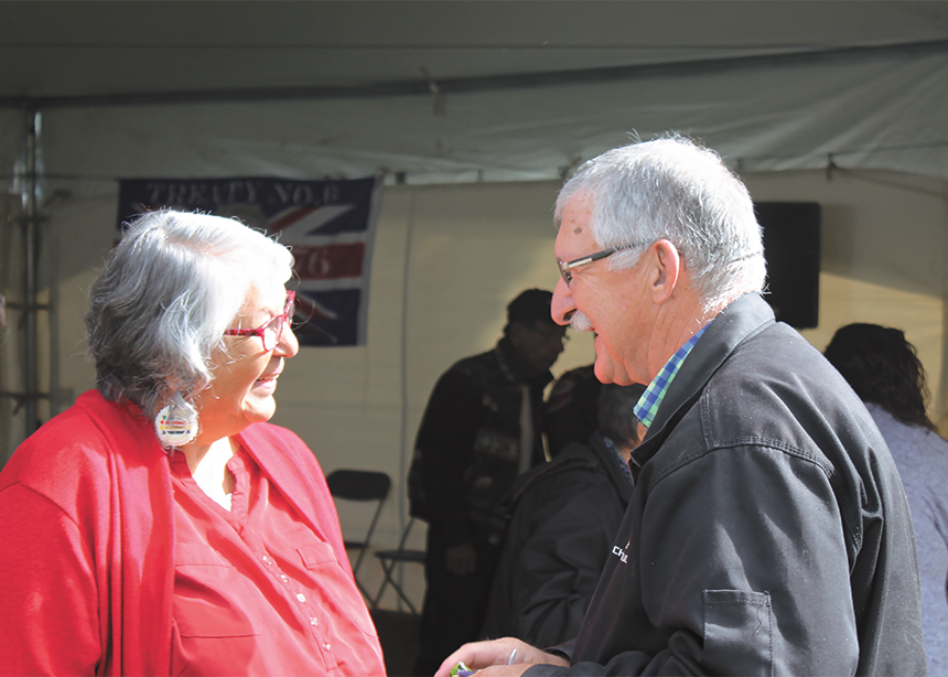 Friends celebrate Leonard Doell’s long service with MCC