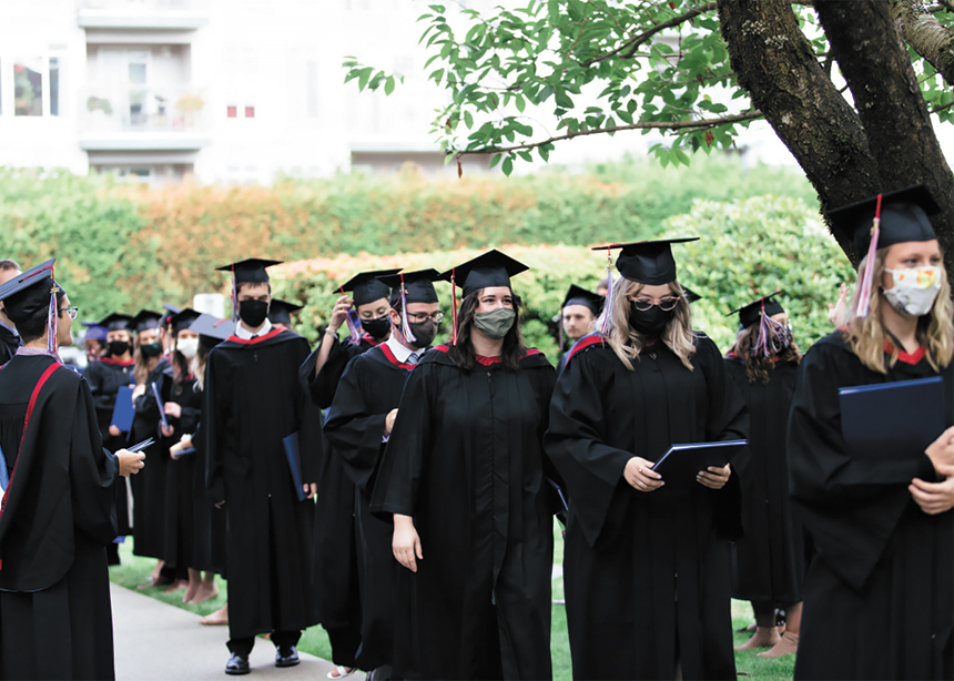 CBC holds fall ceremony for 2021 grads