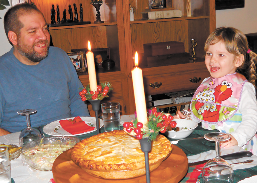 Christmas Eve tradition brings comfort and joy