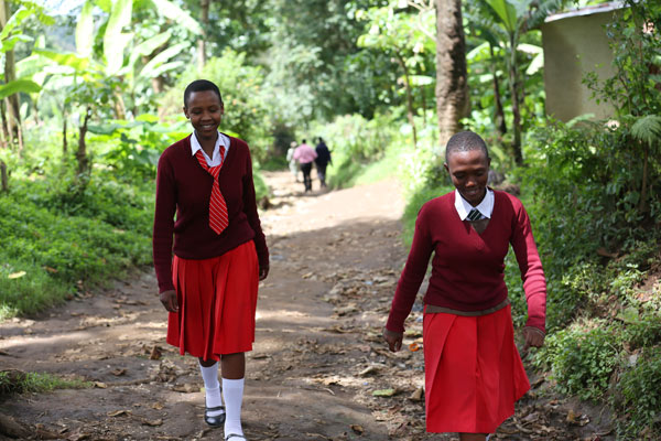 Mothers and daughters learn about HIV in Tanzania