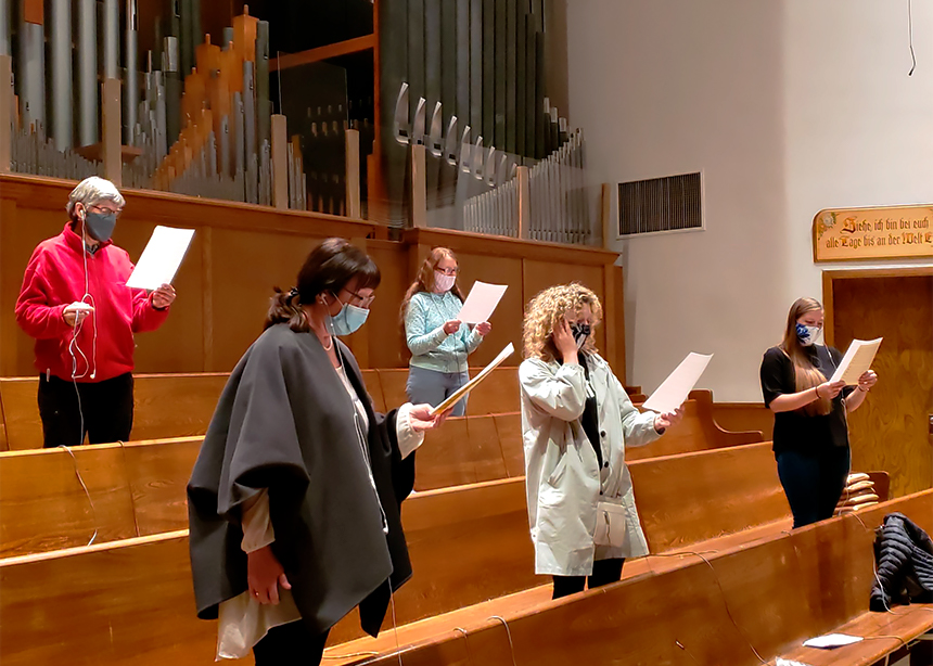 Choir perseveres through pandemic