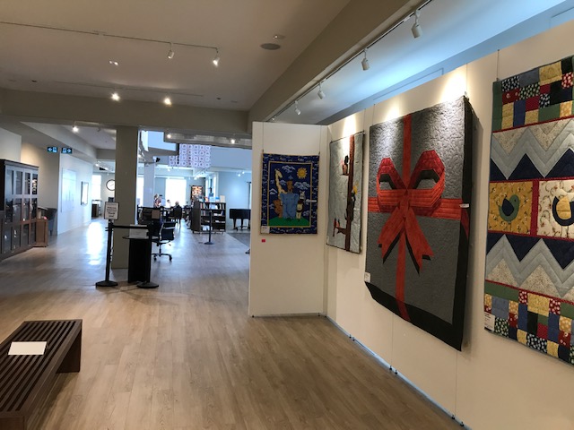 Quilts on display at Abbotsford museum