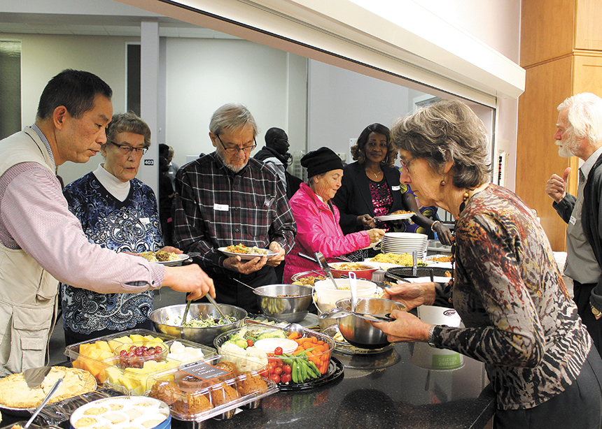 Multi-cultural potluck and concert